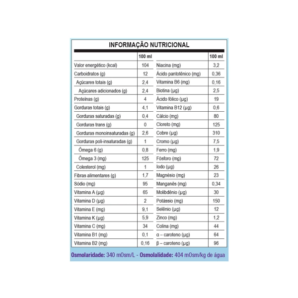 Nutrison Advanced Diason 1,0 Kcal/ml 1L - Danone Produto Nutrison Advanced Diason 1,0 Kcal/ml 1L - Danone