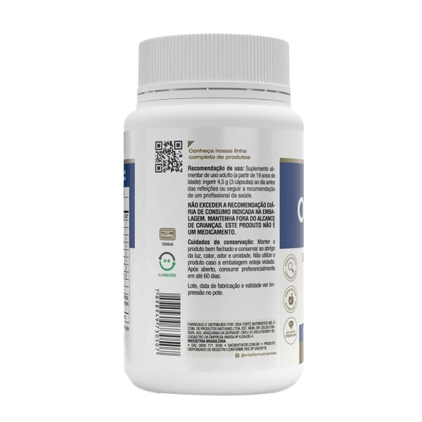 Omegafor Plus 60 Cápsulas de 1g - Vitafor Produto Omegafor Plus 60 Cápsulas de 1g - Vitafor