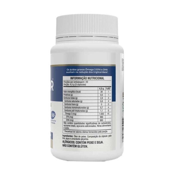 Omegafor Plus 60 Cápsulas de 1g - Vitafor Produto Omegafor Plus 60 Cápsulas de 1g - Vitafor