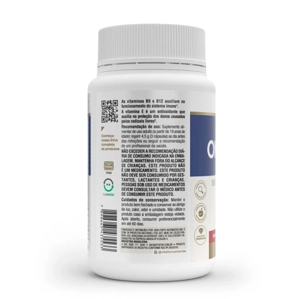 Omegafor Vitamins 60 Capsulas - Vitafor Produto Omegafor Vitamins 60 Capsulas - Vitafor