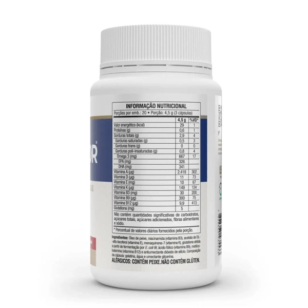 Omegafor Vitamins 60 Capsulas - Vitafor Produto Omegafor Vitamins 60 Capsulas - Vitafor
