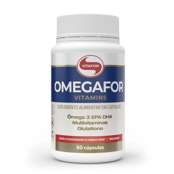 Omegafor Vitamins 60 Capsulas - Vitafor Produto Omegafor Vitamins 60 Capsulas - Vitafor
