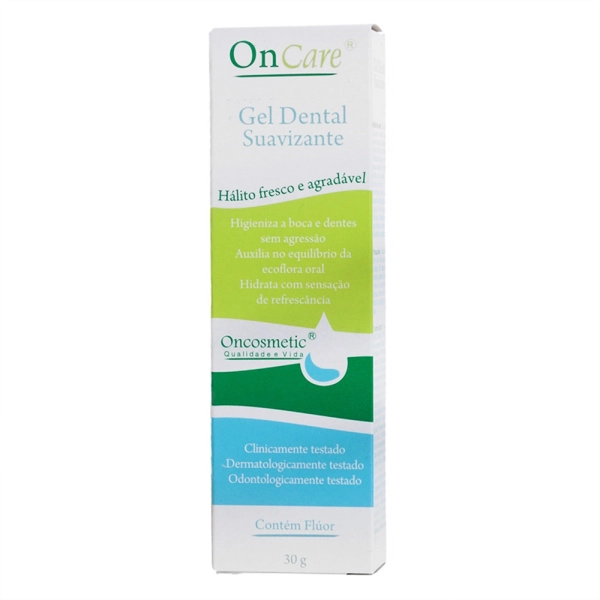 Oncare Gel Dental Suavizante 30g - Oncosmetic Produto Oncare Gel Dental Suavizante 30g - Oncosmetic