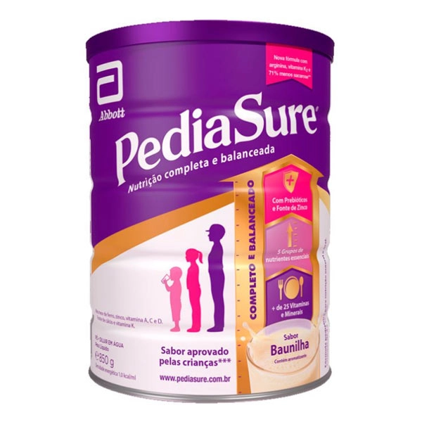 Pediasure Complete Baunilha 850g - Abbott Produto Pediasure Complete Baunilha 850g - Abbott