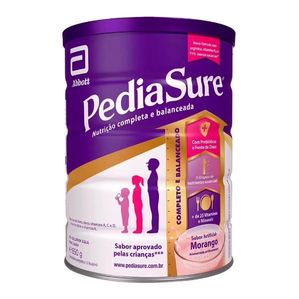 Pediasure Complete Morango 850g - Abbott Produto Pediasure Complete Morango 850g - Abbott