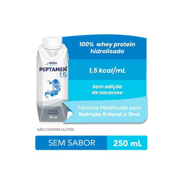 Peptamen 1.5 250ml - Nestlé Produto Peptamen 1.5 250ml - Nestlé