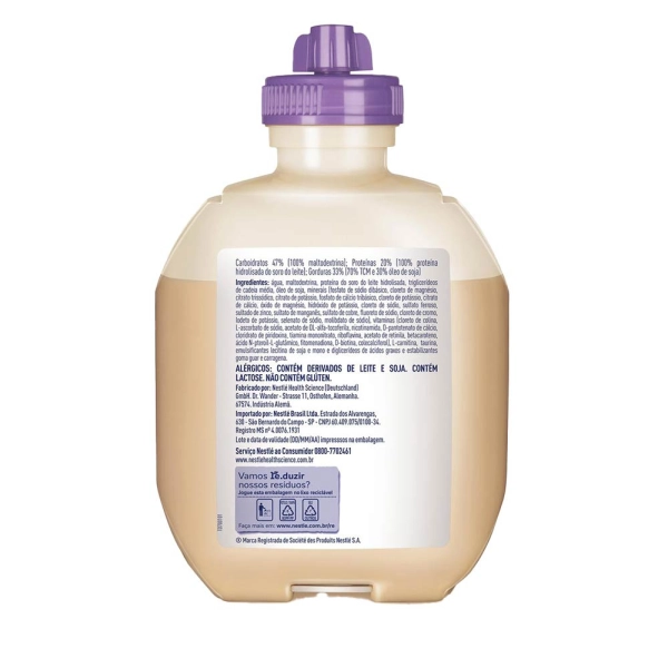 Produto Peptamen HN 500ml Sistema Fechado - Nestlé
