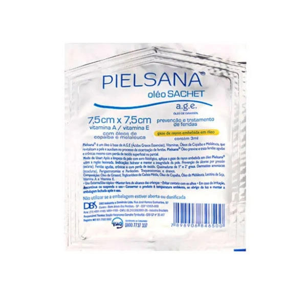Produto Pielsana Gaze De Rayon 7,5cm x 7,5cm 1 Unidade - DBS