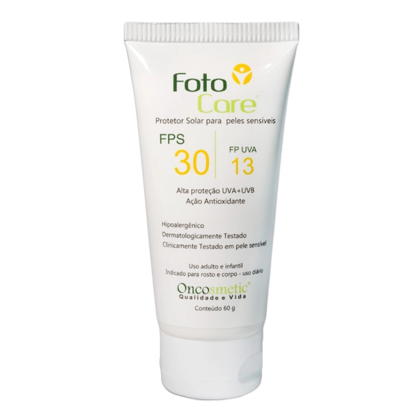 Produto Protetor Solar Fotocare para Peles Sensiveis 60g - Oncosmetics