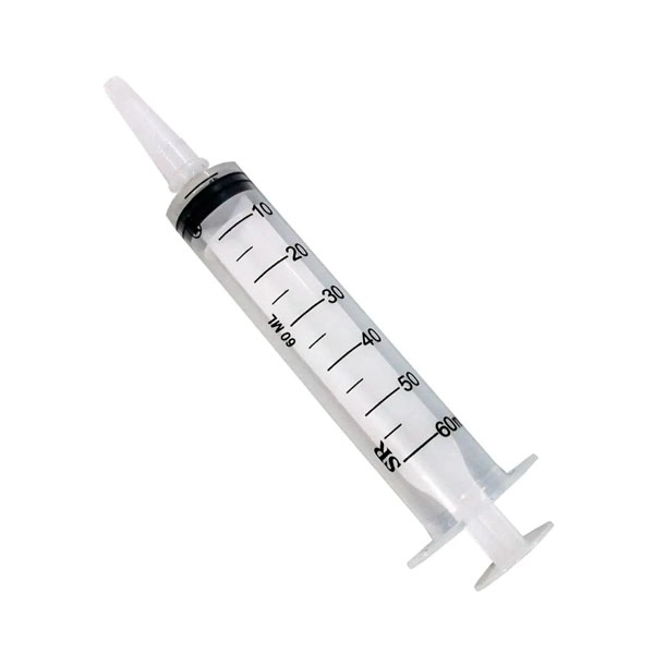 Seringa Descartável Sem Agulha 60ml Bico Cateter - SR Produto Seringa Descartável Sem Agulha 60ml Bico Cateter - SR