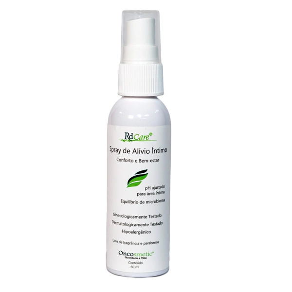 Spray de Alívio Íntimo 60ml - Oncosmetic Produto Spray de Alívio Íntimo 60ml - Oncosmetic