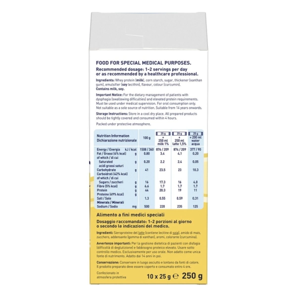 Thicken UP Protein Shake Baunilha 250g Nestlé Produto Thicken UP Protein Shake Baunilha 250g Nestlé