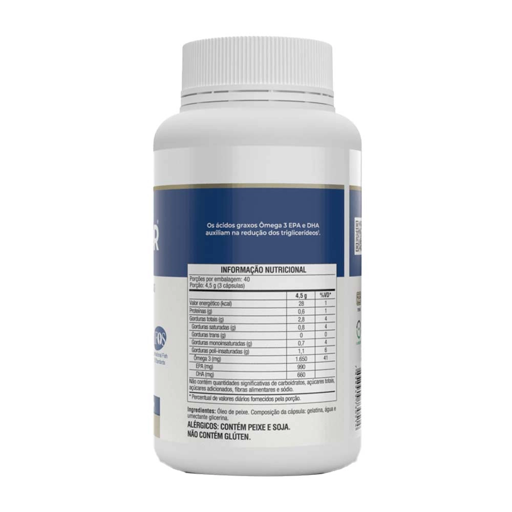 Omegafor Plus 120 Cápsulas de 1g - Vitafor Produto Omegafor Plus 120 Cápsulas de 1g - Vitafor