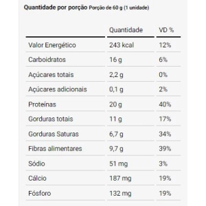 Barra de Proteína 60g Chocolate e Coco - Dux Nutrition Barra de Proteína 60g Chocolate e Coco - Dux Nutrition
