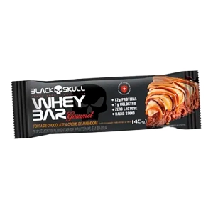 Produto - Barra de Proteina Whey Bar Torta de Chocolate e Creme de Amendoim 45g - Blackskull