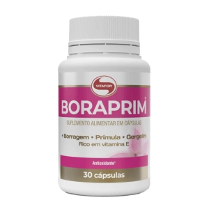 Produto - Boraprim 30 cápsulas - Vitafor