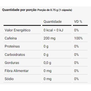 Cafeína 90 Capsulas - Dux Nutrition
