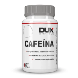 Produto - Cafeina 30 Capsulas - Dux Nutrition