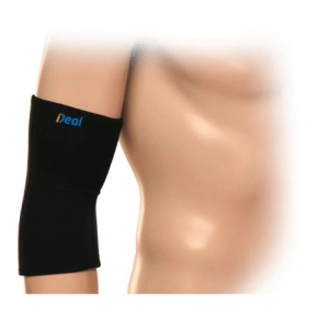 Produto - Cotoveleira Neoprene GG Preto - Ideal Ortopédicos