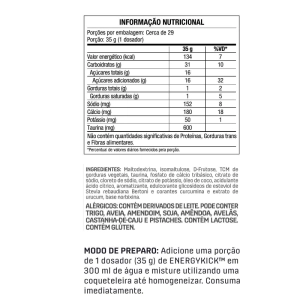 Energy Kick Abacaxi 1kg Energy Kick Abacaxi 1kg