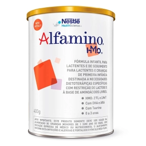 Produto - Fórmula Infantil Alfamino Hmo 400g - Nestlé