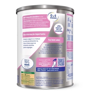 Fórmula Infantil Nan Science Pro Sensitive Hmo 800g - Nestlé Fórmula Infantil Nan Science Pro Sensitive Hmo 800g - Nestlé