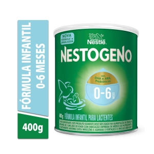 Fórmula Infantil Nestogeno 1 - 0 a 6 meses 400g - Nestlé Fórmula Infantil Nestogeno 1 - 0 a 6 meses 400g - Nestlé