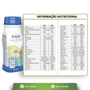 Frebini Energy Fibre Drink Baunilha 200 ml - Fresenius Kabi Frebini Energy Fibre Drink Baunilha 200 ml - Fresenius Kabi
