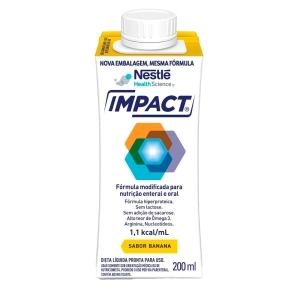 Impact Banana 200ml - Nestle Produto Impact Banana 200ml - Nestle
