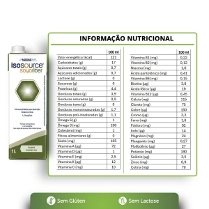 Isosource Soya Fiber 1l Nestle Isosource Soya Fiber 1l Nestle