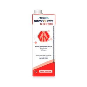 Novasource Gi Control Baunilha 1L - Nestlé Novasource Gi Control Baunilha 1L - Nestlé