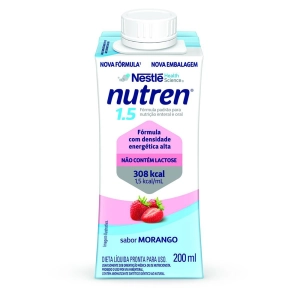 Produto - Nutren 1.5 Morango 200ml - Nestlé
