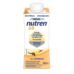 Nutren 2.0 Baunilha 200ml - Nestlé Nutren 2.0 Baunilha 200ml - Nestlé