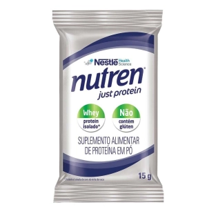 Produto - Nutren Just Protein Sache 15g - Nestlé