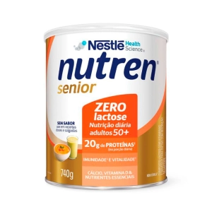 Produto - Nutren Senior Zero Lactose Sem Sabor 740g - Nestlé