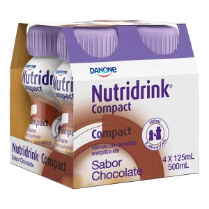 Produto - Nutridrink Compact Chocolate - 4 Unidades de 125ml - Danone