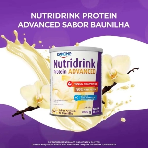 Nutridrink Protein Advanced Baunilha 600g - Danone Nutridrink Protein Advanced Baunilha 600g - Danone