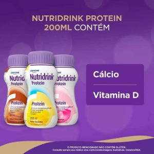 Nutridrink Protein Baunilha 200ml - Danone Nutridrink Protein Baunilha 200ml - Danone