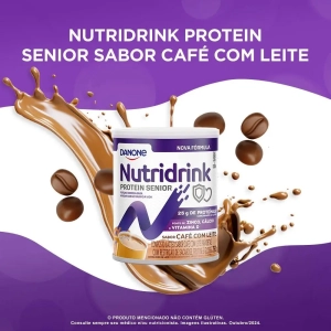 Nutridrink Protein Senior Café com Leite 750g - Danone Nutridrink Protein Senior Café com Leite 750g - Danone