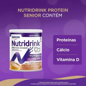 Nutridrink Protein Senior Café com Leite 750g - Danone Nutridrink Protein Senior Café com Leite 750g - Danone