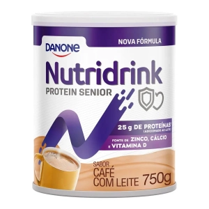 Produto - Nutridrink Protein Senior Café com Leite 750g - Danone