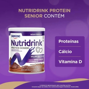 Nutridrink Protein Senior Chocolate 750g - Danone Nutridrink Protein Senior Chocolate 750g - Danone