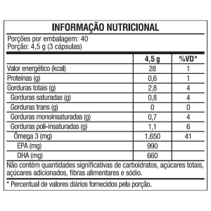 Omegafor Plus 120 Cápsulas de 1g - Vitafor Omegafor Plus 120 Cápsulas de 1g - Vitafor