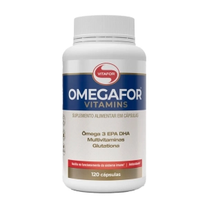 Produto - Omegafor Vitamins 120 capsulas Vitafor 