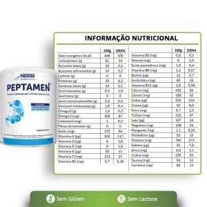 Peptamen Baunilha 400g - Nestlé
