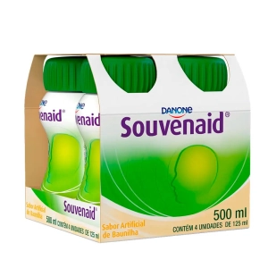 Produto - Souvenaid Baunilha - 4 Unidades de 125ml - Danone