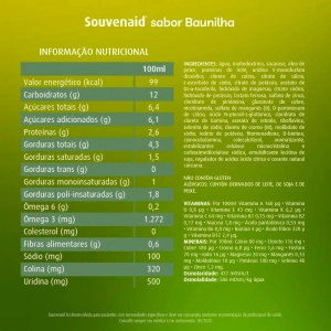 Souvenaid Baunilha - 4 Unidades de 125ml - Danone