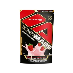 Produto - Tasty Mass Hypercaloric Morango 3kg Adaptogen