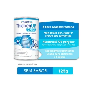 Thicken Up Clear 125g Espessante Alimentar - Nestlé Thicken Up Clear 125g Espessante Alimentar - Nestlé