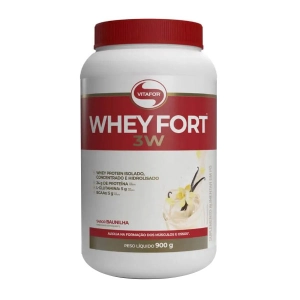 Produto - Whey Fort 3W Sabor Baunilha 900g